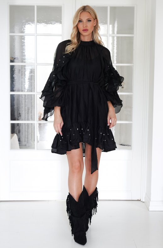 Mixed Brands - Dress Frill 11620 - Black