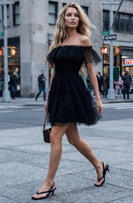 Mixed Brands - Dress 24010 - Black