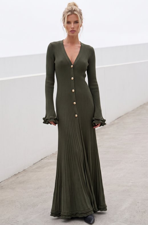 Mixed Brands - Dress 2708 - Khaki