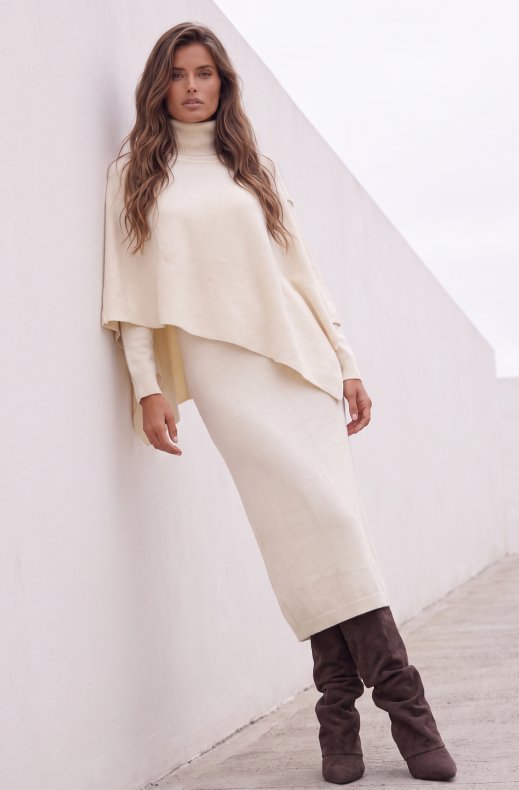 Mixed Brands - CapeDress DO-F5761 - White