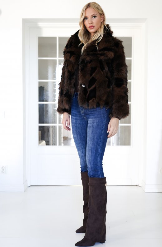 Mixed Brands - Faux Fur WY01 - Chocolate