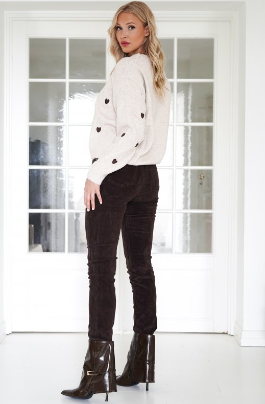 Mixed Brands - Skinnyjeans chord 6990 - Brown