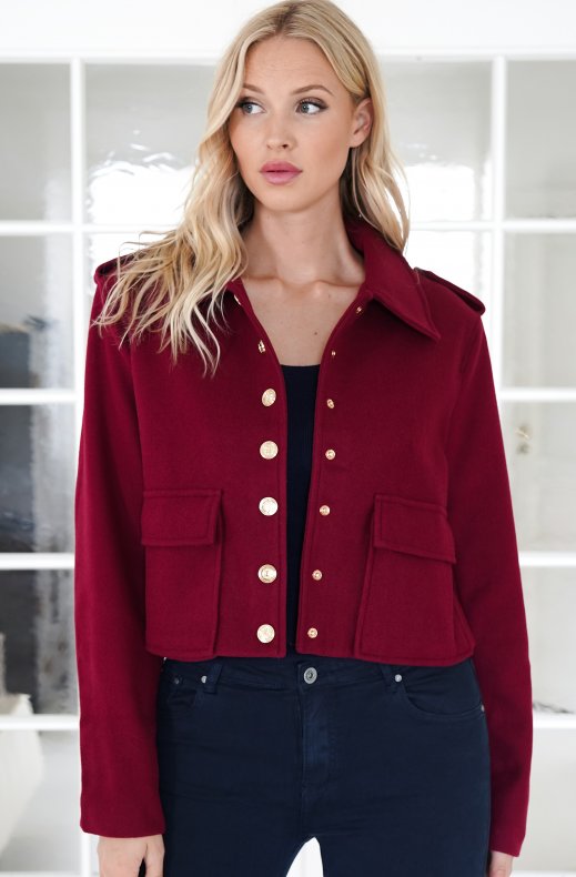 Mixed Brands - Jacket 1572 - Burgundy