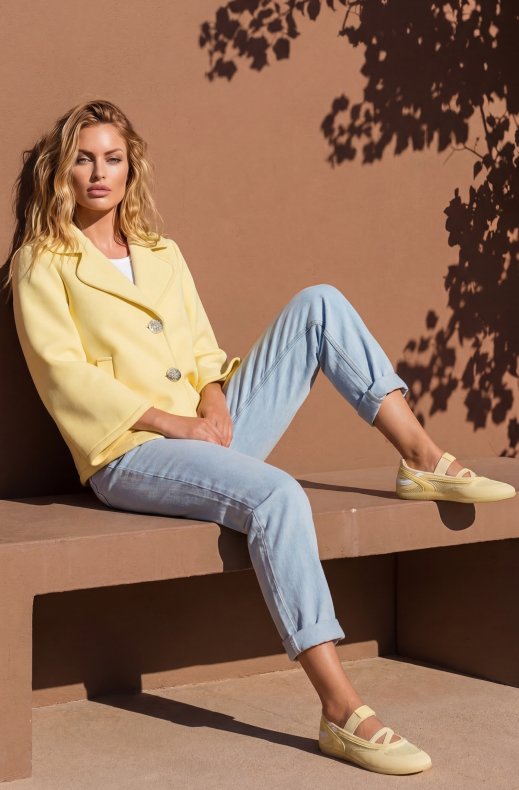 Mixed Brands - Spring Jacket M23030 - Yellow