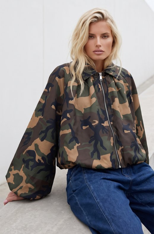 Mixed Brands - Camo jacket TN3310 - Khaki