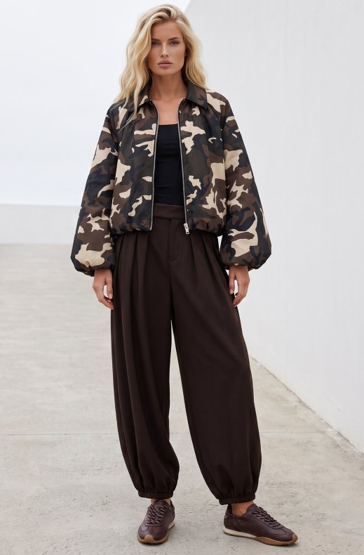 Mixed Brands - Camo jacket TN3310 - Brown