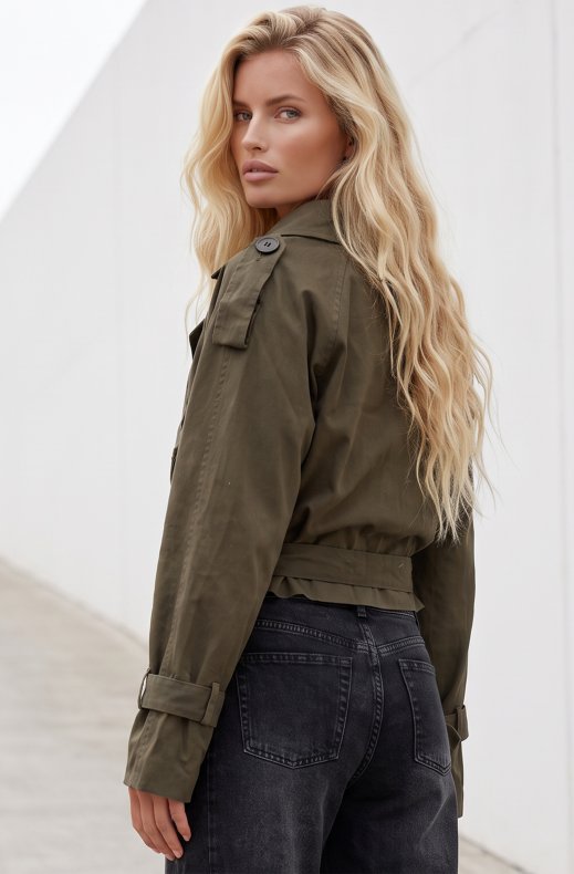 Mixed Brands - Short Trench WJ9153 - Khaki