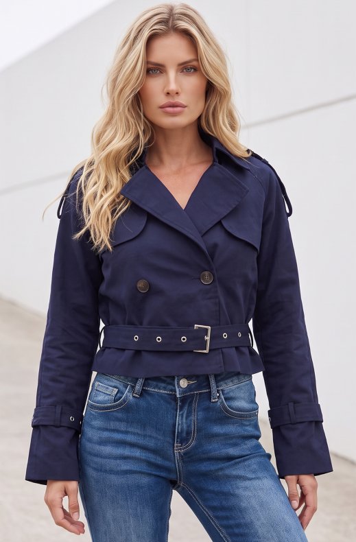 Mixed Brands - Short Trench WJ9153 - Navy