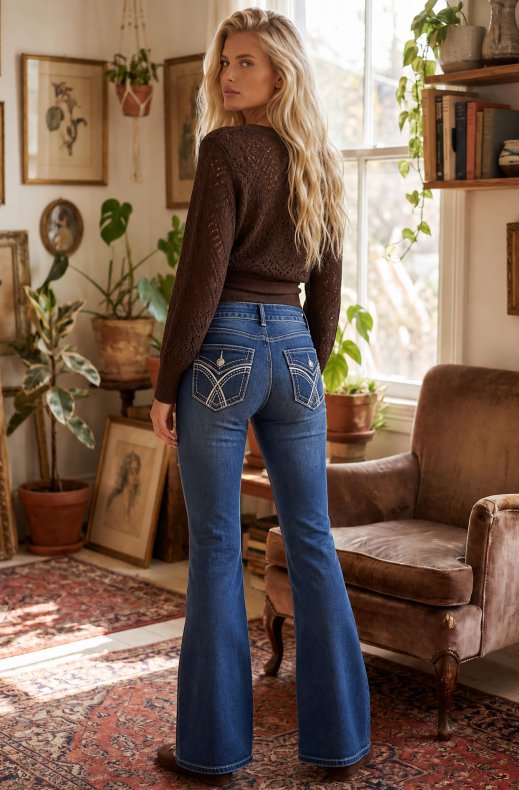 Mixed Brands - Flared Jeans 1971 - Denim