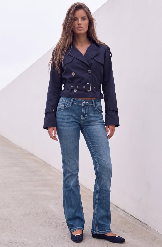 Mixed Brands - Jeans with Feathers 1982 - Denim