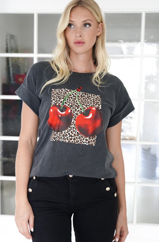 Mixed Brands - Skinny pants with buttons 2366 - Black