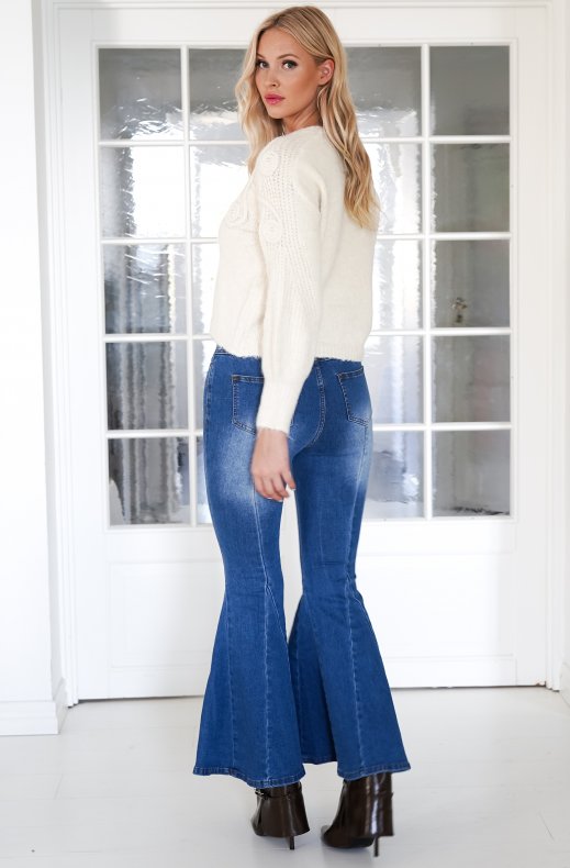 Mixed Brands - Bellbottom Jeans 630J - Blue