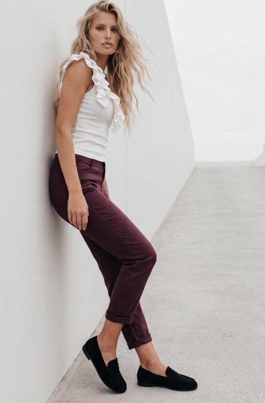 Mixed Brands - Jeans 8058AI - Bordeaux
