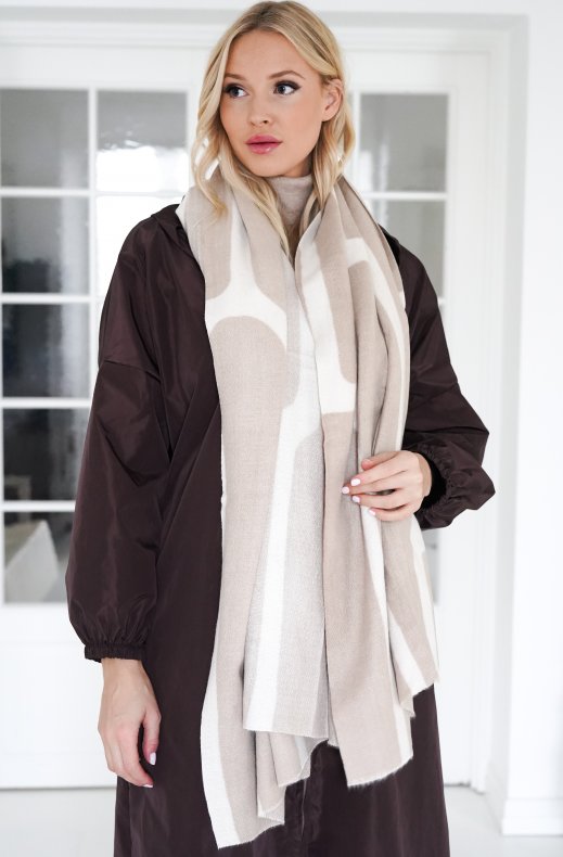 Mixed Brands - Scarf 09388 - Taupe