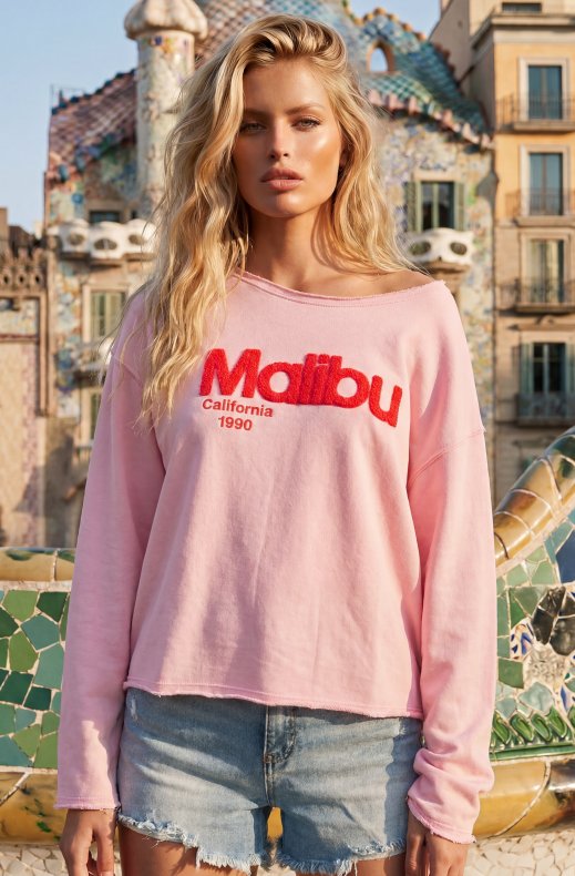 Mixed Brands - Malibu Sweater 2183 - Pink/Orange