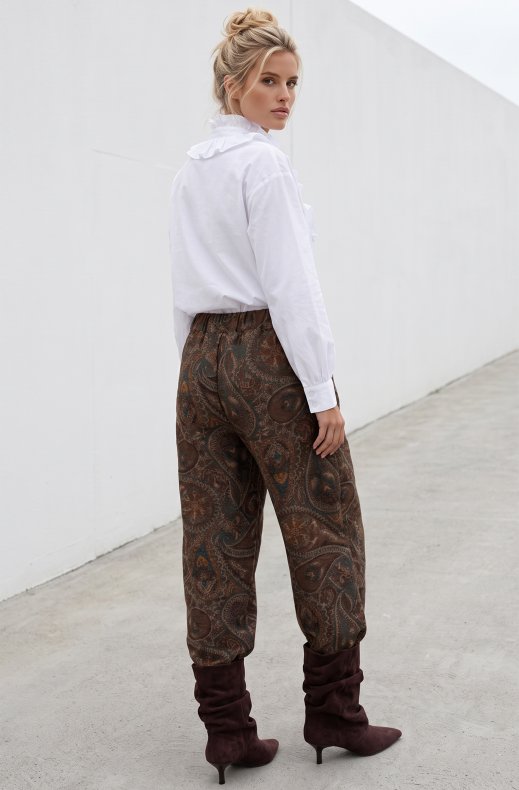 Mixed Brands - Balloon pant 15230-1 - Brown