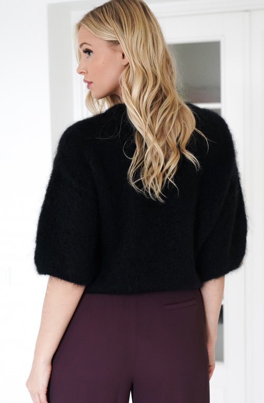 Mixed Brands - Wide leg trousers 56487 - Burgundy