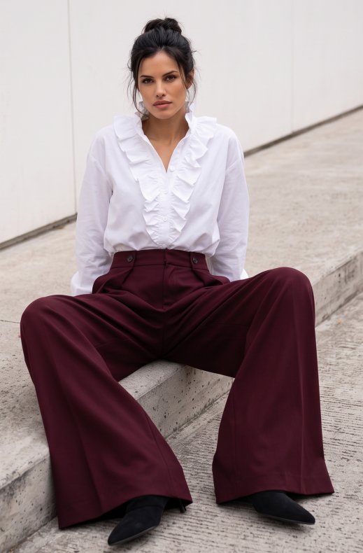 Mixed Brands - Pant P26123 - Plum