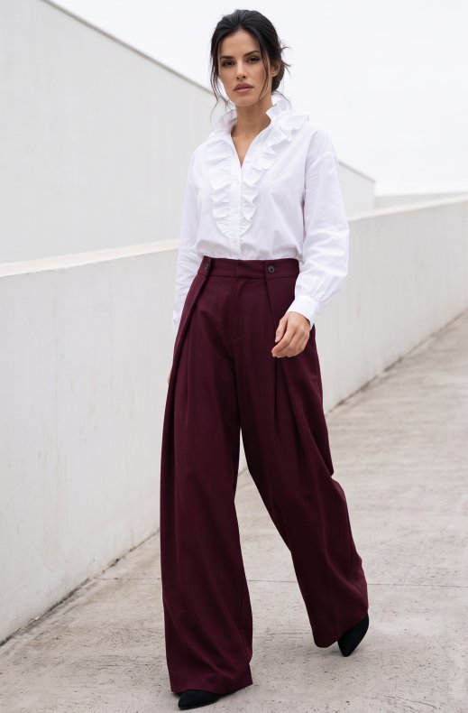 Mixed Brands - Pant P26123 - Plum