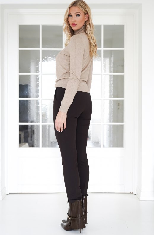Mixed Brands - Long sleeve Polo 6223 - Fango