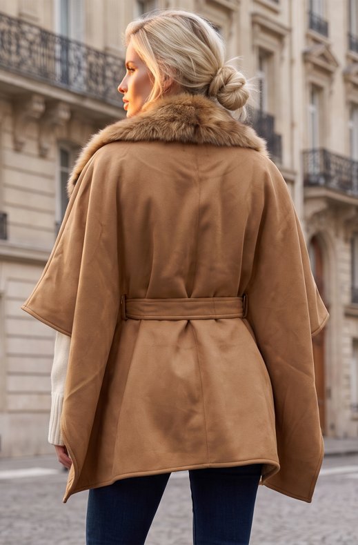 Mixed Brands - Poncho YXB-9221 - Camel