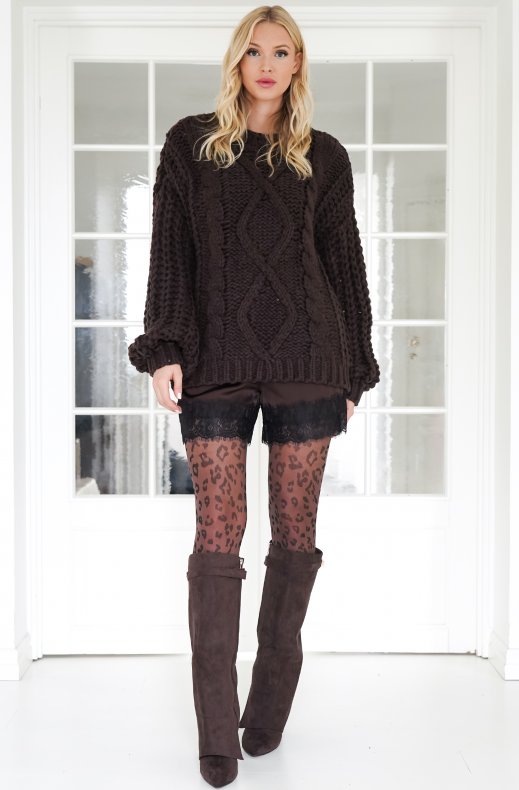 Mixed Brands - Knitted Sweater 2216 - Choco