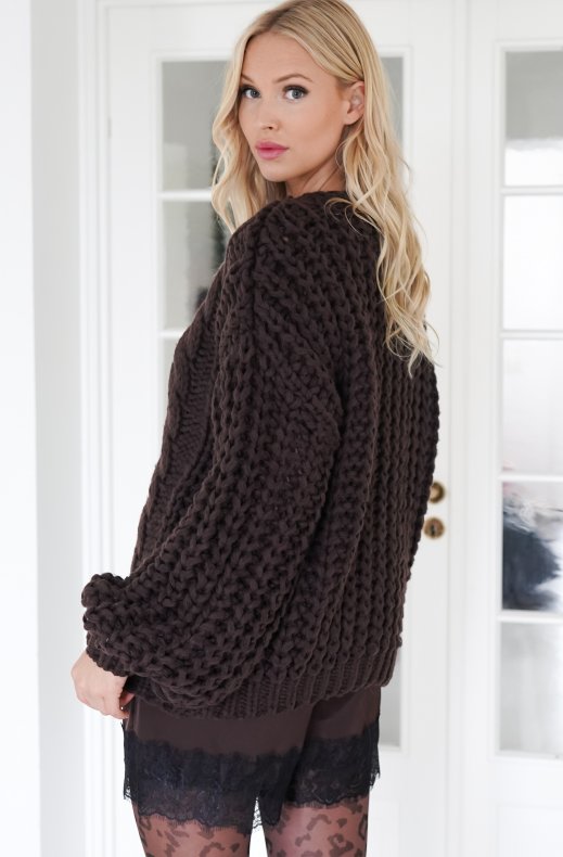 Mixed Brands - Knitted Sweater 2216 - Choco