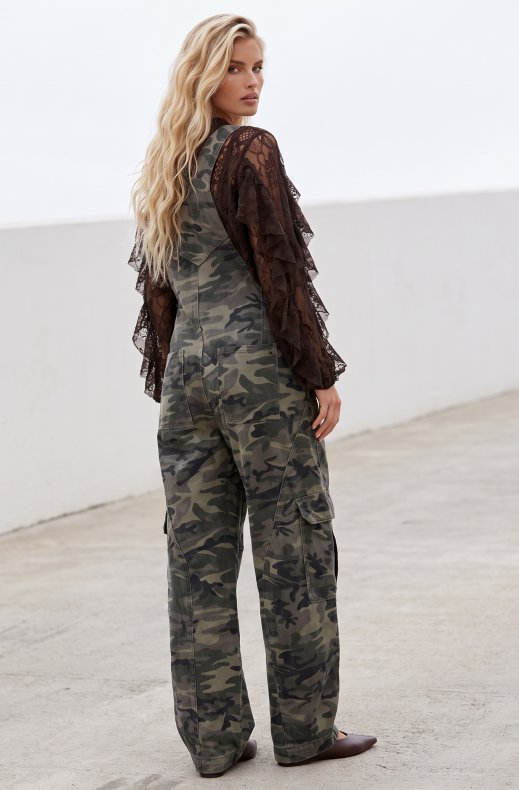 Mixed Brands Womens - Salopette Camo