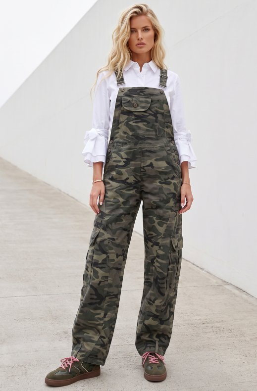 Mixed Brands Womens - Salopette Camo