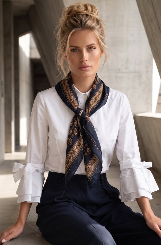 Mixed Brands - Scarf FL82107-280 - Navy