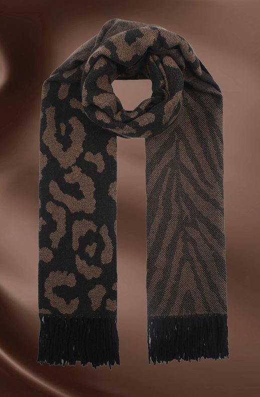 Mixed Brands - Scarf 09413 Leo - Black