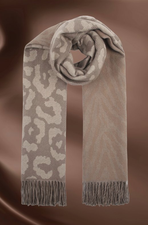 Mixed Brands - Scarf 09413 Leo - Taupe