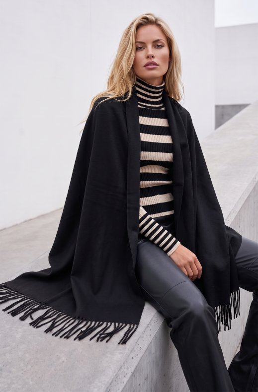 Mixed Brands - Scarf RE-412 - Black