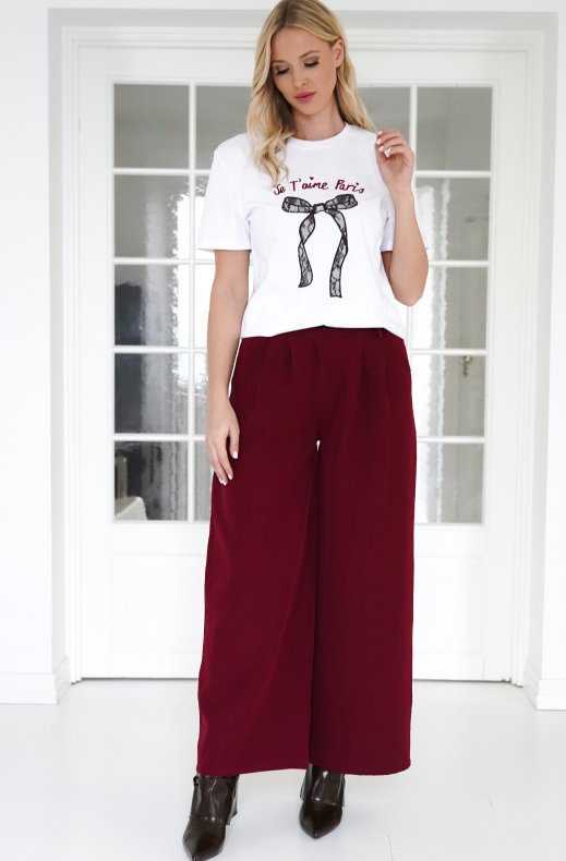 Mixed Brands - Blazer and pant 8731 - Bordeaux