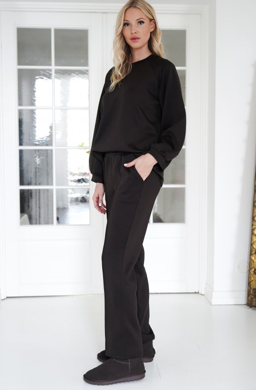 Mixed Brands - Set pant and Sweater 8739 - Chocolate