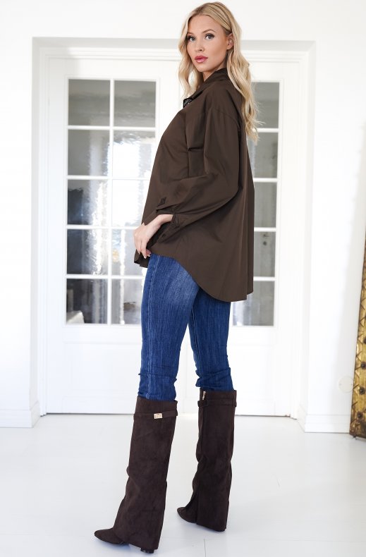 Mixed Brands - Shirt 26412 - Choco