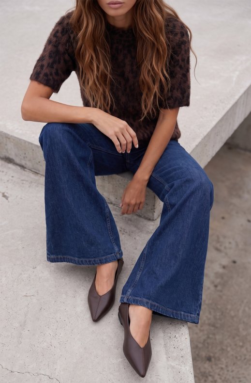 Mixed Brands - Ballet Slipper 9876 - Brown