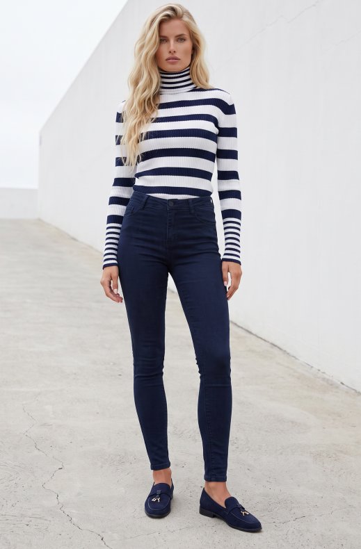 Mixed Brands - Skinnyjeans G2295 - Marine