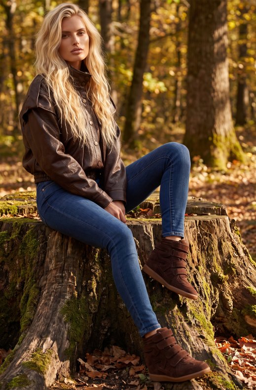 Mixed Brands - Sneaker Boot 7108 - Brown