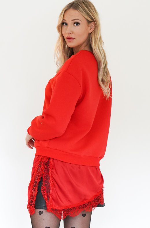 Mixed Brands - Sweatshirt LD3849 - Red