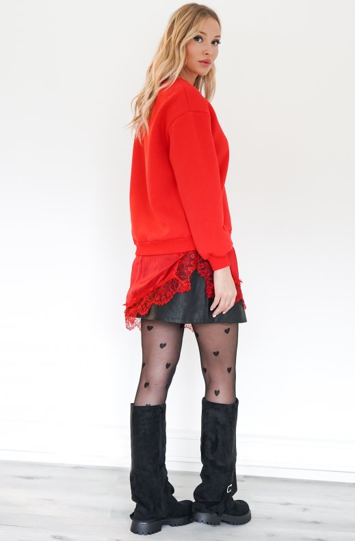 Mixed Brands - Sweatshirt LD3849 - Red