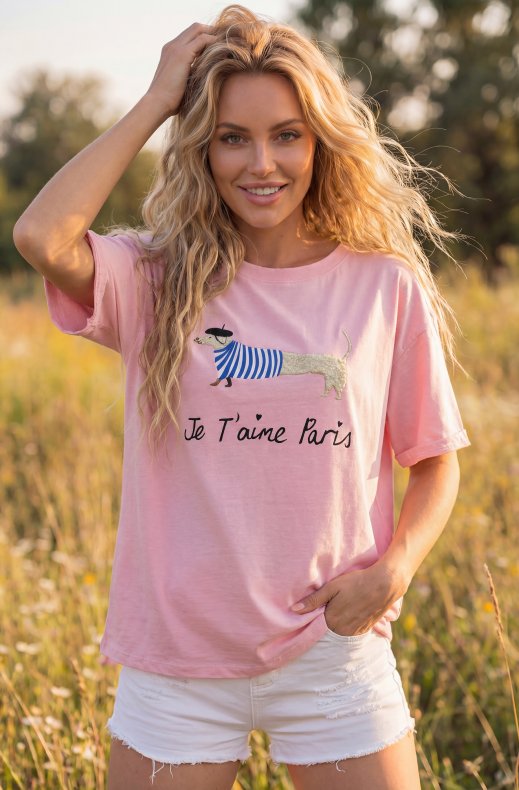 Mixed Brands - Tshirt Tax 690002 - Rose