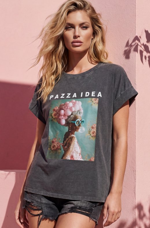 Mixed Brands - Tshirt 4305E - Grey