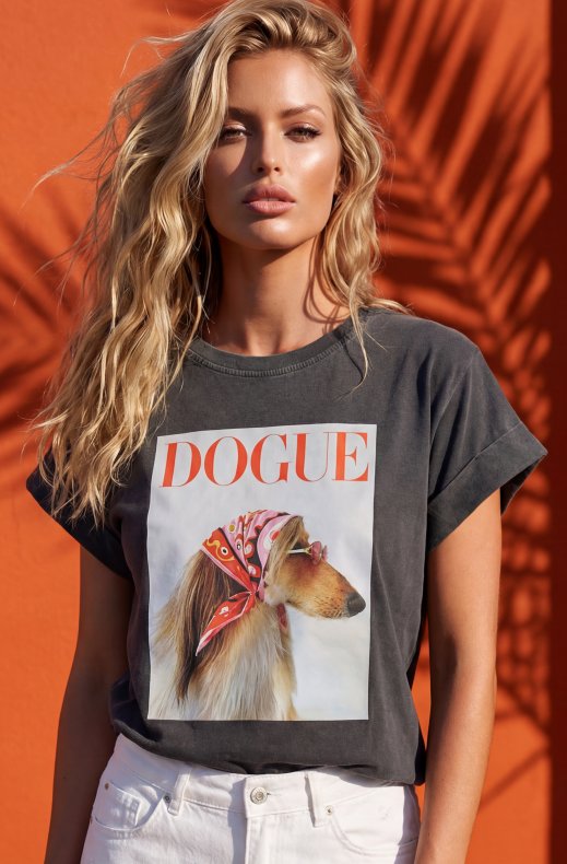Mixed Brands - Dogue Tshirt 4305810 - Grey