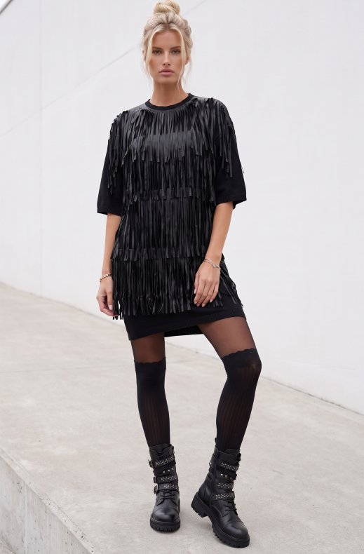 Mixed Brands - Tights with socks 80173 - Black