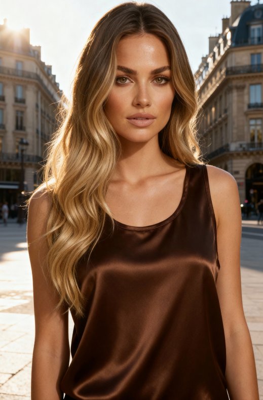 Mixed Brands - Tank top 12281 - Choco