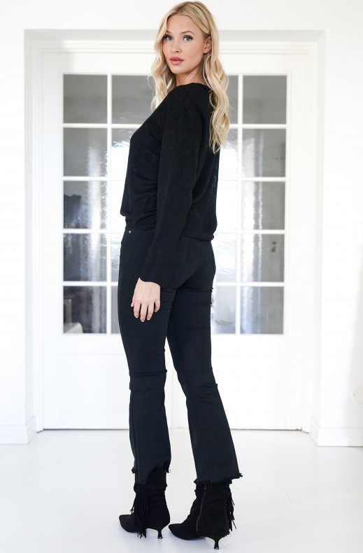 Mixed Brands - Vneck top 20506 - Black