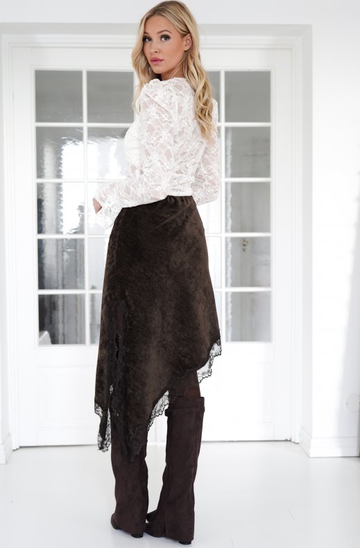 Mixed Brands - Lace top 22561 - Beige