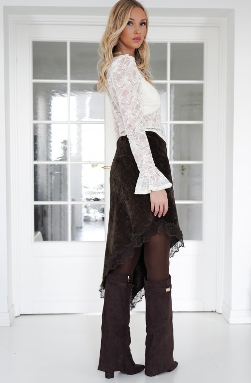 Mixed Brands - Lace top 22561 - Beige