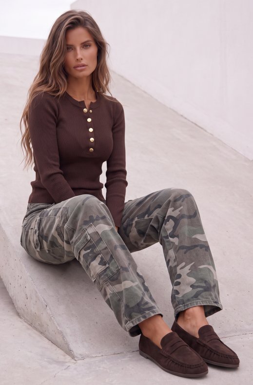 Mixed Brands - Cargo Camo Pant 7121 - Camouflage